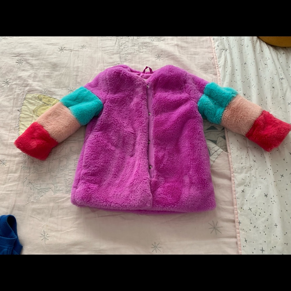 Cat and Jack Faux Fur Jacket